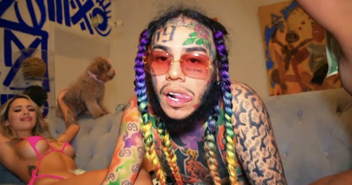 6ix9ine dévoile le clip déjanté intitulé « Zaza »