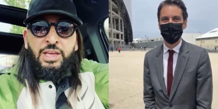 Mohamed Henni propose une course sur 50 mètres à Gabriel Attal au stade Vélodrome [VIDÉO]