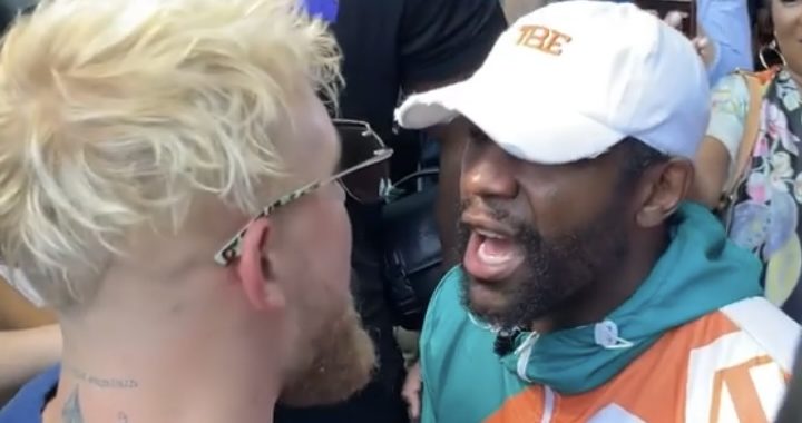 Jake Paul, le frère de Logan Paul et Floyd Mayweather se battent lors de la journée des médias de boxe ! [VIDÉOS]