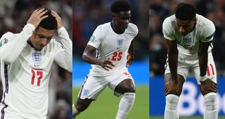 Rashford, Sancho et Saka sont victimes d’insultes racistes après la défaite de l’Angleterre à l’Euro [VIDÉO]