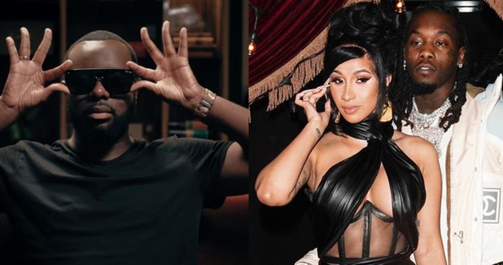 Cardi B et Offset présents à l’ouverture de la  pizzeria de Gims [VIDÉO]