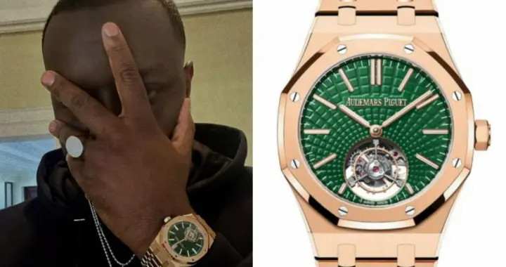 Gims exhibe son dernier bijou Audemars Piguet à 500 000 dollars