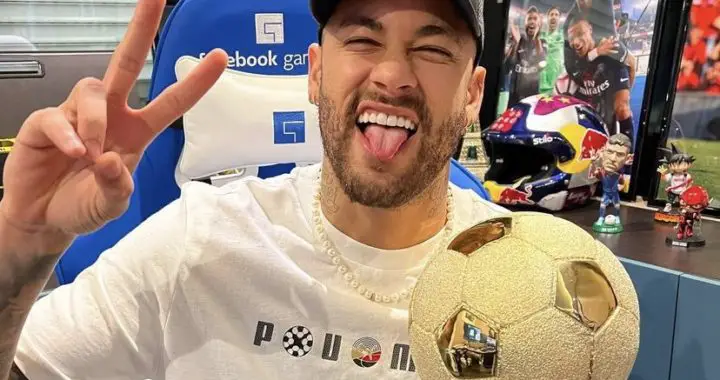 Neymar est élu Samba d’Or 2021