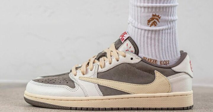 Travis Scott x Air Jordan 1 Low “Reverse Mocha”, la paire est dévoilée