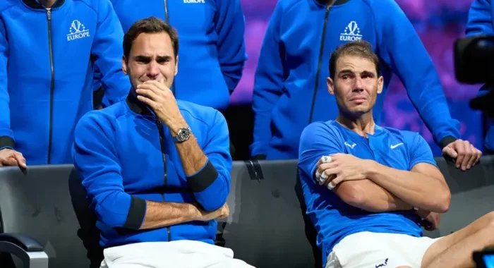 Nadal en larmes pour le dernier match de Roger Federer [VIDÉO]