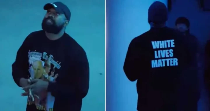 « Les vies noires comptent mais les vies blanches aussi »: Kanye West à propos du t-shirt « White Lives Matter » [VIDÉO]