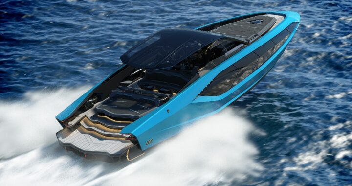 YACHT: Lamborghini présente son premier bolide d’une valeur de 3,1 millions d’euros !