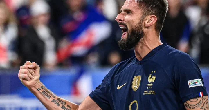 Olivier Giroud égale Henry et rentre dans l’histoire !