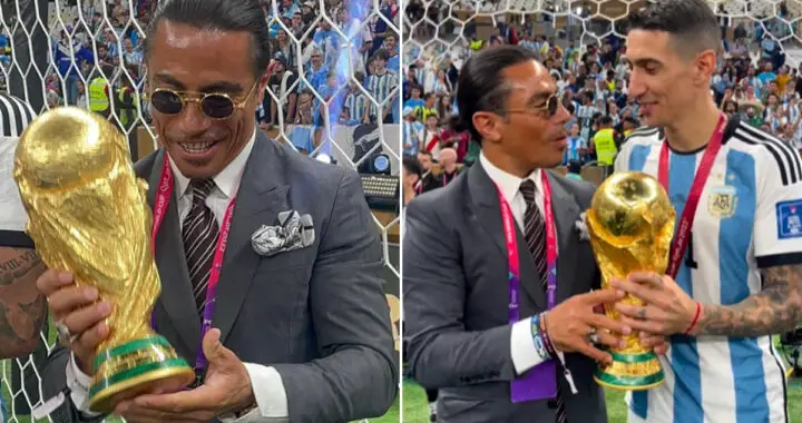 CDM: La Fifa mécontent de l’intrusion de Salt Bae sur le terrain !