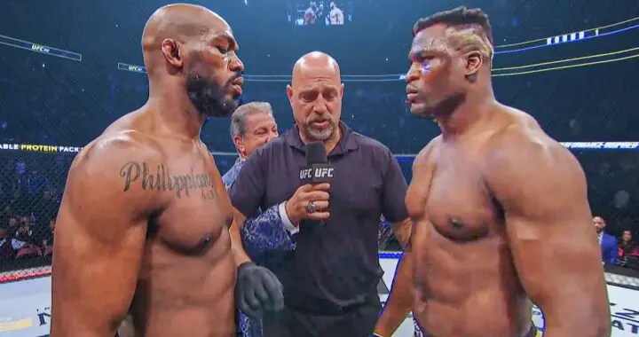 Jon Jones répond à Francis Ngannou : « Vieille Sal*pe » !