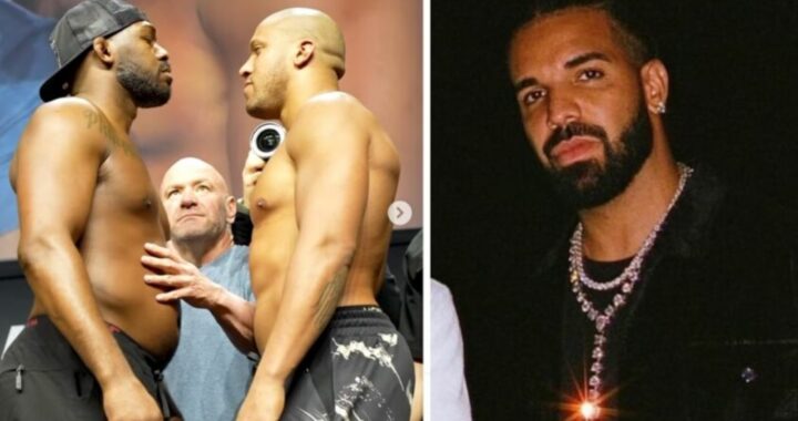 Drake parie 500.000 dollars sur la victoire de Jon Jones contre Cyril Gane !