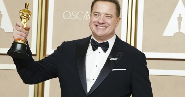 Brendan Fraser obtient l’Oscar du Meilleur acteur pour le film « The Whale » ! [VIDÉO]