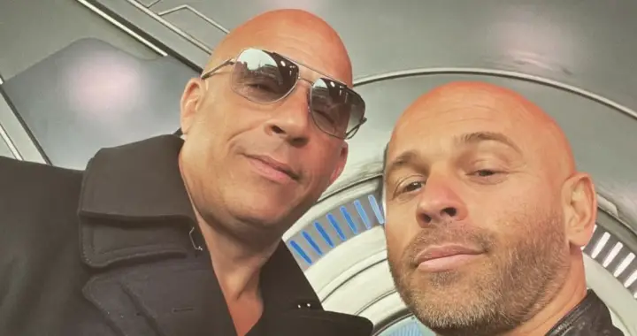 Franck Gastambide rencontre son sosie : Vin Diesel [PHOTO] !