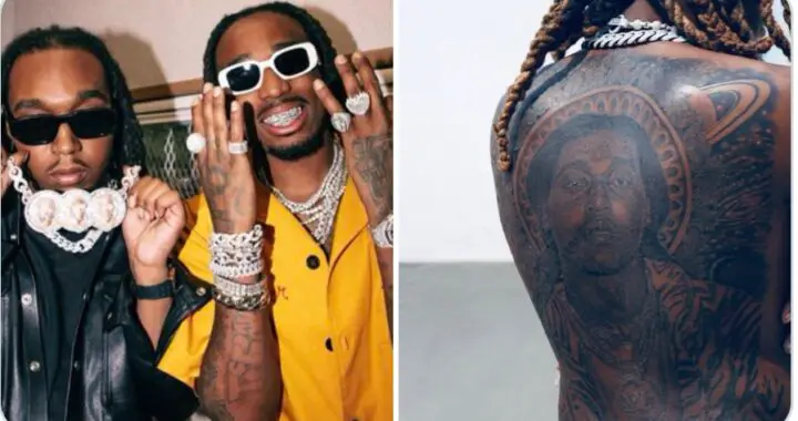 Quavo clashe Offset sur son tatouage en hommage à Takeoff !