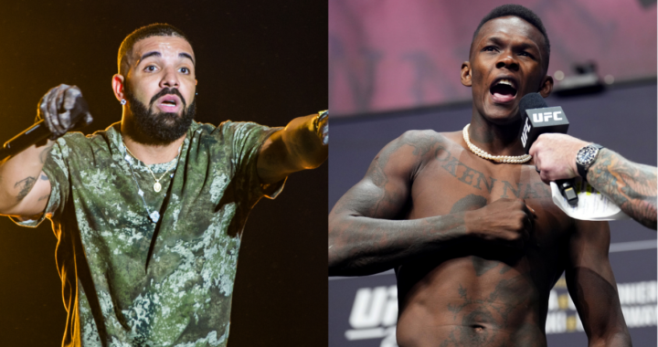 UFC: Drake a misé 900 000 dollars sur Israel Adesanya et risque de gagner le gros lot si le nigérian s’impose !