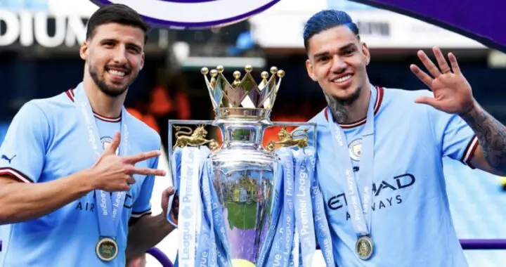 Manchester City : «Ruben Dias a pris deux shots et a vomi dans le sac de la mère de Grealish»