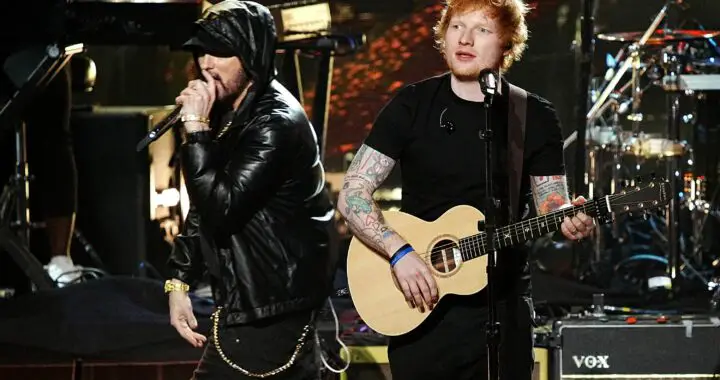 Ed Sheeran surprend son public en invitant Eminem sur scène