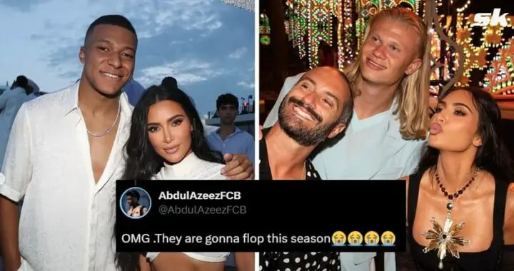 Mbappé et Haaland : Les nouvelles victimes de la «malédiction» de Kim Kardashian ?