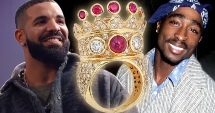 Drake achète la bague de Tupac à 1 millions de dollars