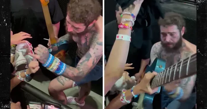 Post Malone donne une guitare d’une valeur de 5 000 $ à une fan [VIDÉO]