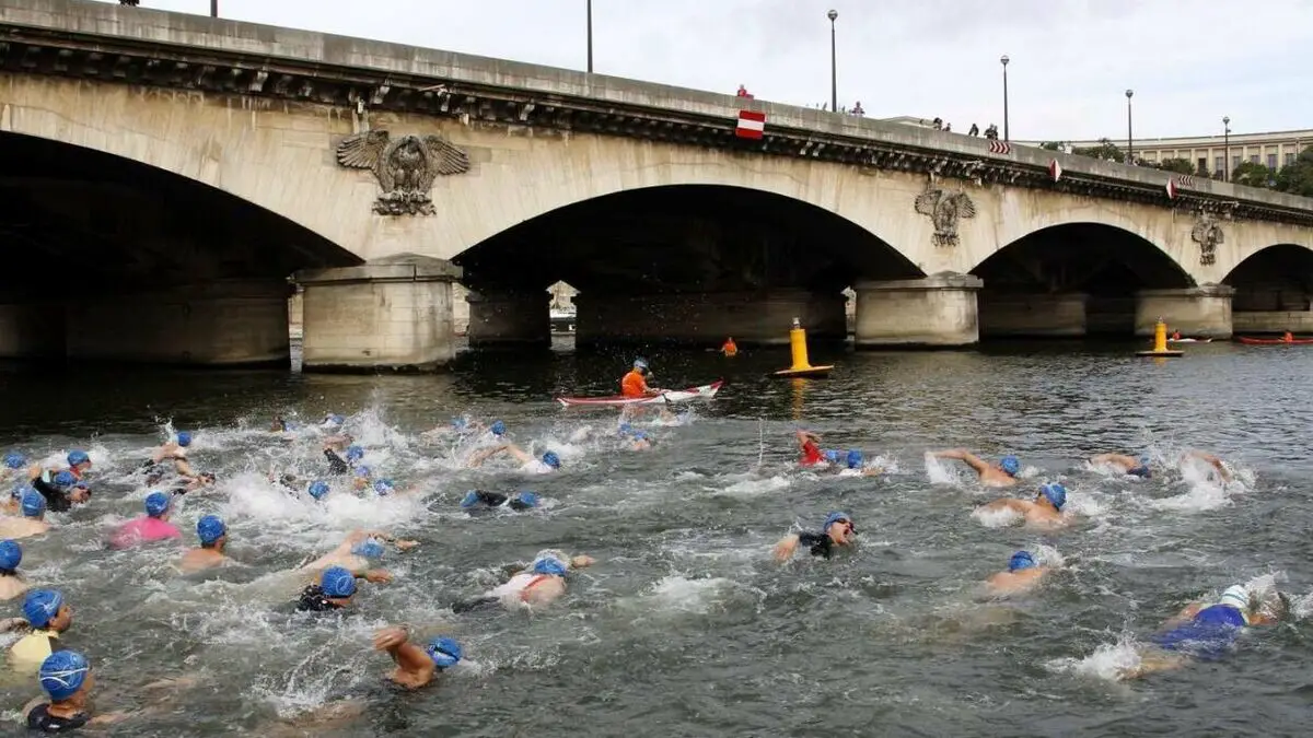 Jo De Paris Comp Tition Test De Natation Annul E Dans La Seine En