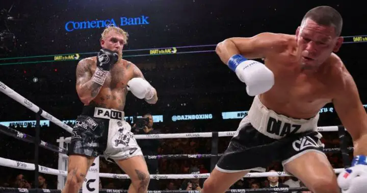 Jake Paul remporte une victoire éclatante aux points contre Nate Diaz. Drake perd 250K $ [VIDÉO]