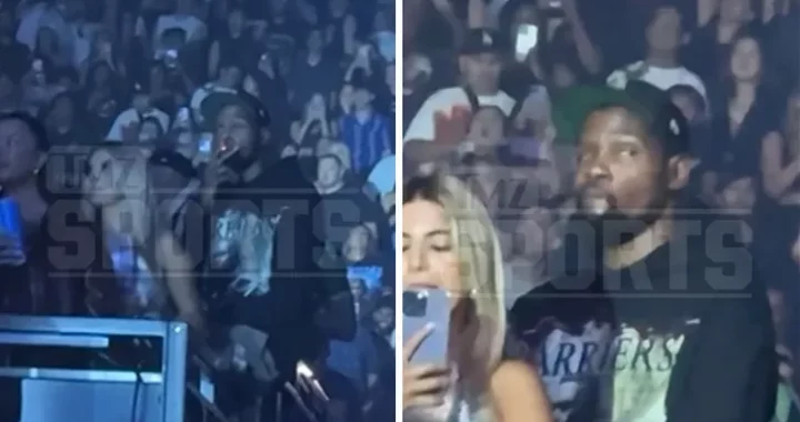Kevin Durant: le basketteur aperçu en train de fumer au concert de Drake [VIDÉO]