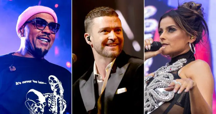 Justin Timberlake, Timbaland et Nelly Furtado, le trio, fait son grand retour