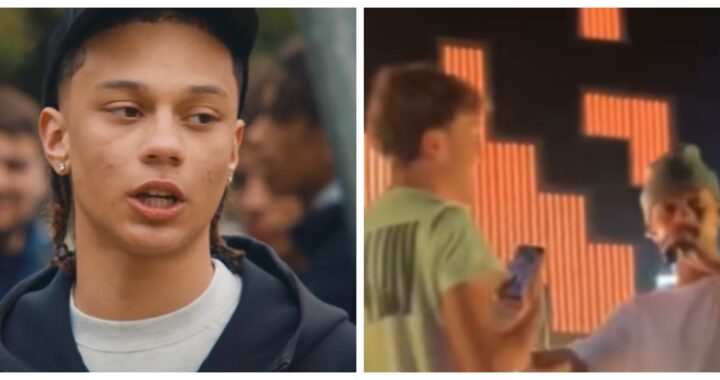 Un fan refoulé sur scène par le rappeur Favé [Vidéo]
