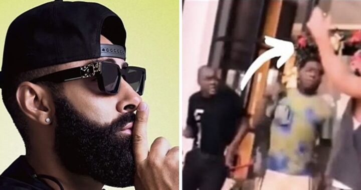 La Fouine pète un câble et frappe un fan qui veut prendre une photo avec lui au Cameroun [Vidéo]