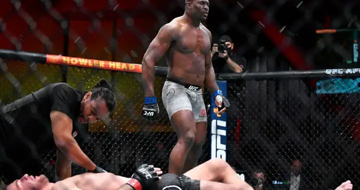 « J’ai cru qu’il allait me… » : Francis Ngannou a fait peur à une star de l’UFC [Vidéo]