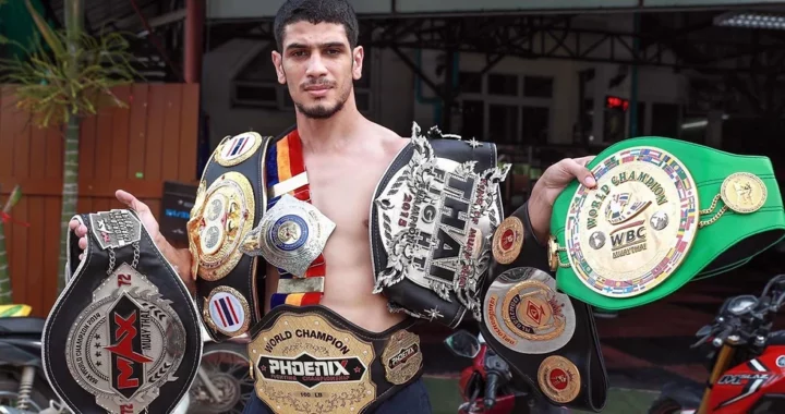 Youssef Boughanem gagne son premier combat en MMA par Ko