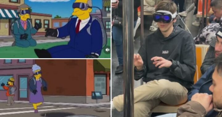 La série « Les Simpson » avait déjà prédit les dérives d’Apple Vision Pro [Vidéo]