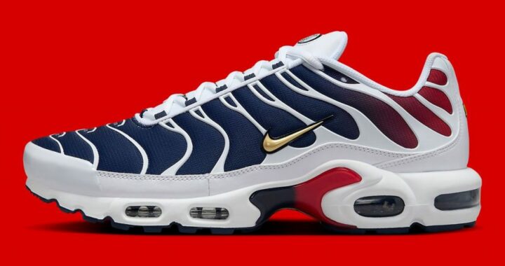 La Nike « Air Max Plus X PSG » se dévoile avec des premières images