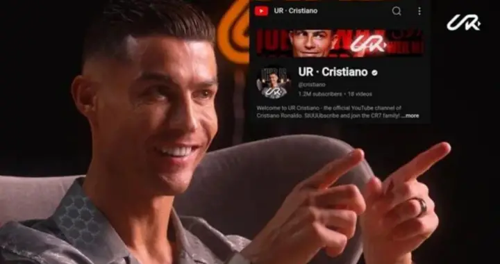 Cristiano Ronaldo lance sa chaîne YouTube et brise les records