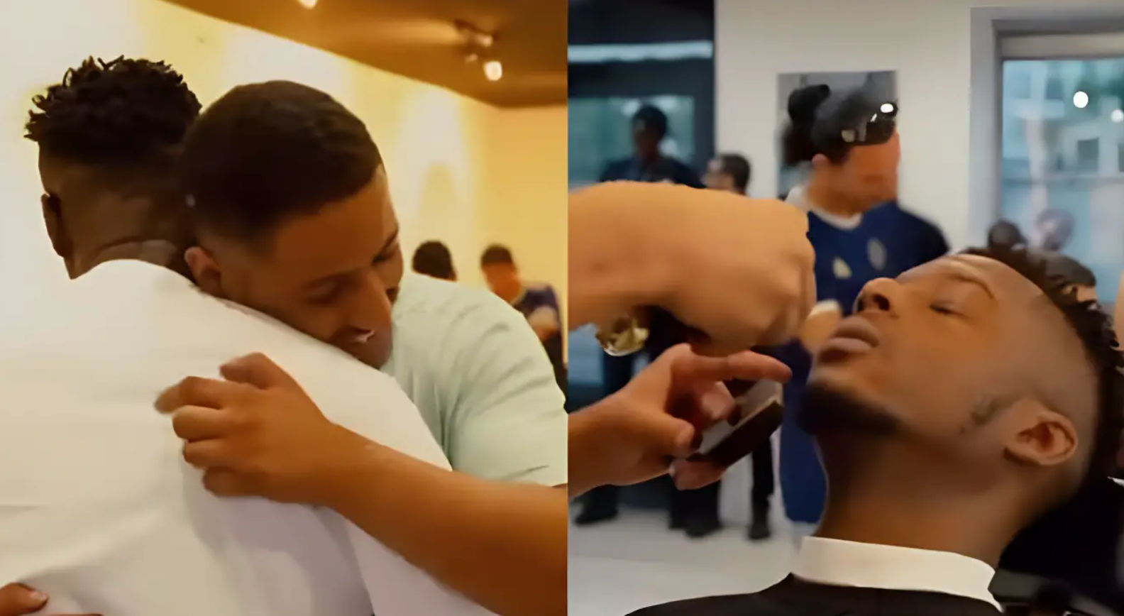 Nasdas and Ninho open their first hair salon together [Vidéo]