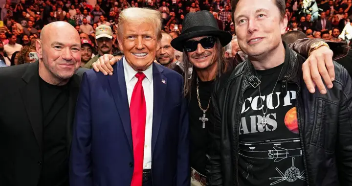 Donald Trump et Elon Musk présents à la soirée MMA et au combat de Jon Jones [Vidéo]