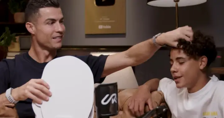 Cristiano Ronaldo : son fils veut jouer avec lui au niveau pro [VIDÉO]