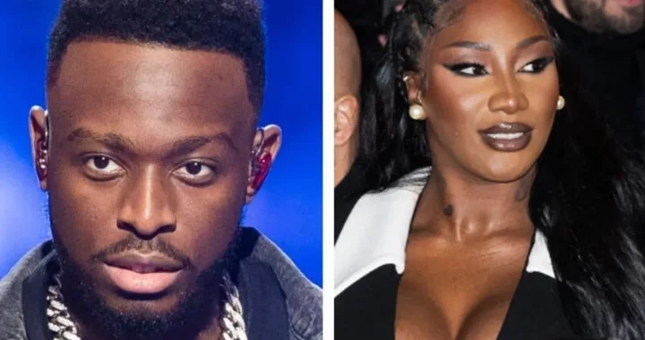 Dadju est tombé devant Aya Nakamura sur le parquet de la NBA [VIDÉO]