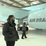 Air Drake : Drake nous présente son jet privé à 200 millions dollars [Vidéo]