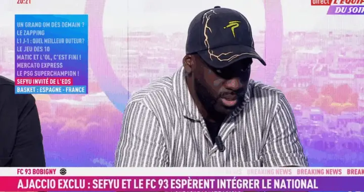 Sefyu s’explique sur la situation de son club le FC93 d’intégrer le championnat National [Vidéo]