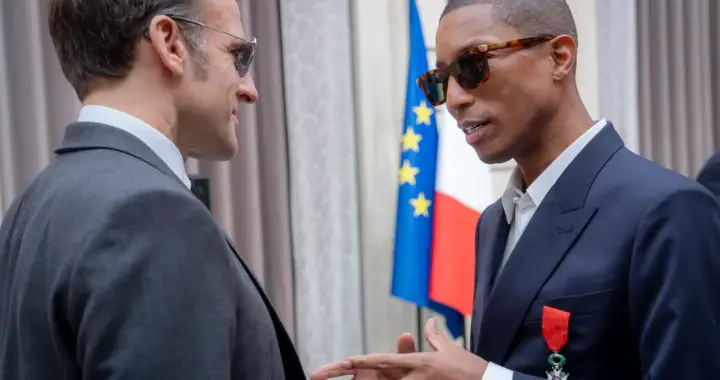 Pharrell Williams a reçu la Légion d’Honneur  