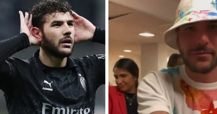 Theo Hernandez crée la polémique après avoir fait la fête avec des escortes et du gaz hilarant [Vidéo]